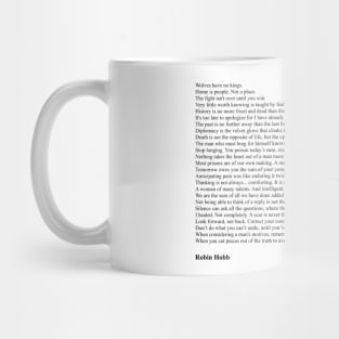 Robin Hobb Quotes Mug